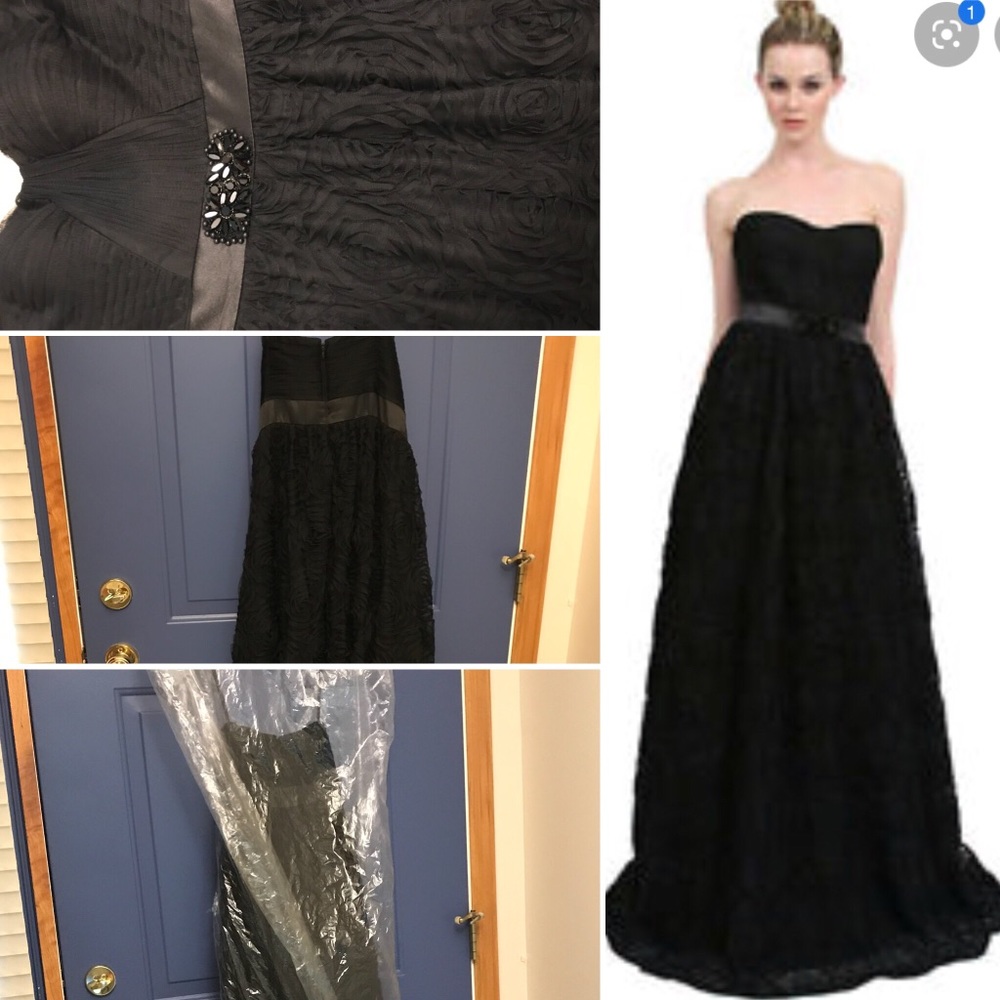 Black Adrianna Papell Gown
